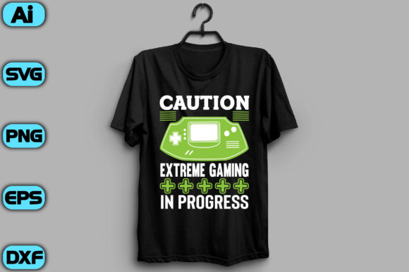 Gaming Graphics for Bold T-Shirt Designs