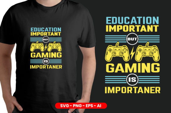 Gaming Graphics for Bold T-Shirt Designs