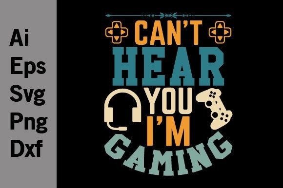 Gaming Graphics for T-Shirt Designs