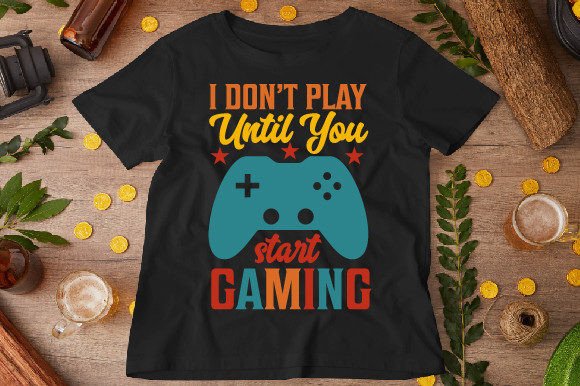 Gaming Graphics for T-Shirt Designs