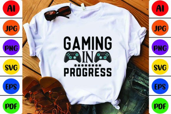 Gaming in Progress: Graphics for T-Shirt Designs