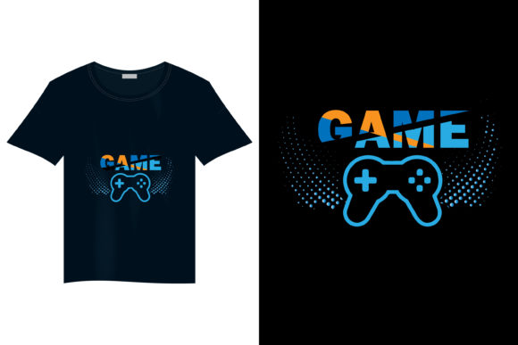 Gaming Logo Tshirt Design SVG Bundle: Graphics & Print Templates