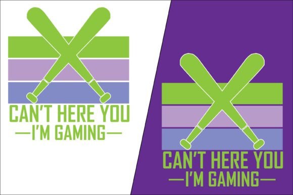 Gaming Shirt Graphics for Print Templates