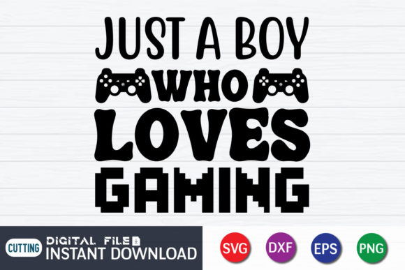 Gaming SVG Graphics for T-Shirt Designs