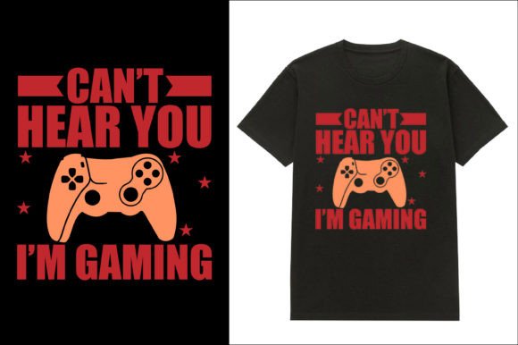 Gaming T-Shirt Design 16: Graphics for T-Shirt Designs