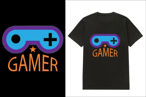 Gaming T-Shirt Design 26: Graphics for T-Shirt Designs