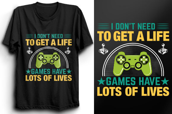Gaming T-Shirt Design 80: Graphics for Branding