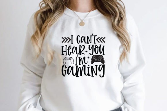 Review: I Can't Hear You, I'm Gaming Embroidery Design